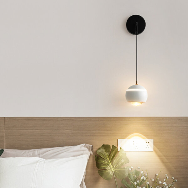 D10cm Round Ball Aluminum Wall Light - 图片 8