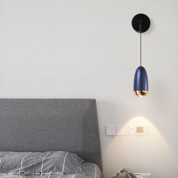 Cylinder Hovering Lift Small Wall Light - 图片 7