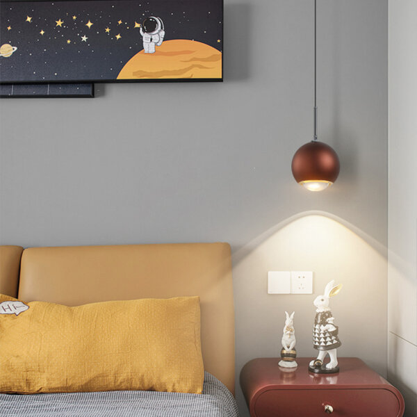 D10/12CM Lifting Aluminum Pendant Lamp - 图片 7