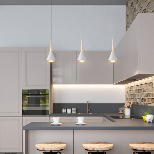 H23CM Diamond Aluminum Pendant Light - 图片 7