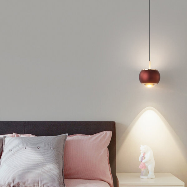 D10CM LED Lens Metal Pendant Light - 图片 8