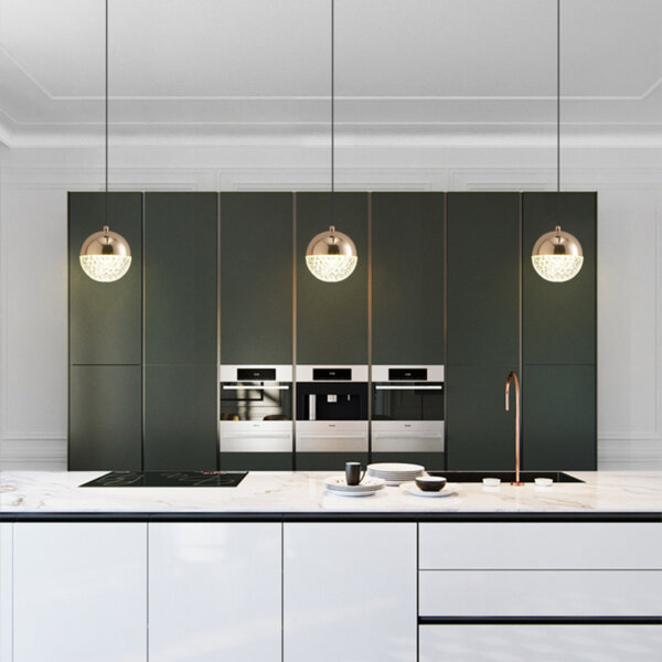H12CM Ball Iron Pendant Light - 图片 8