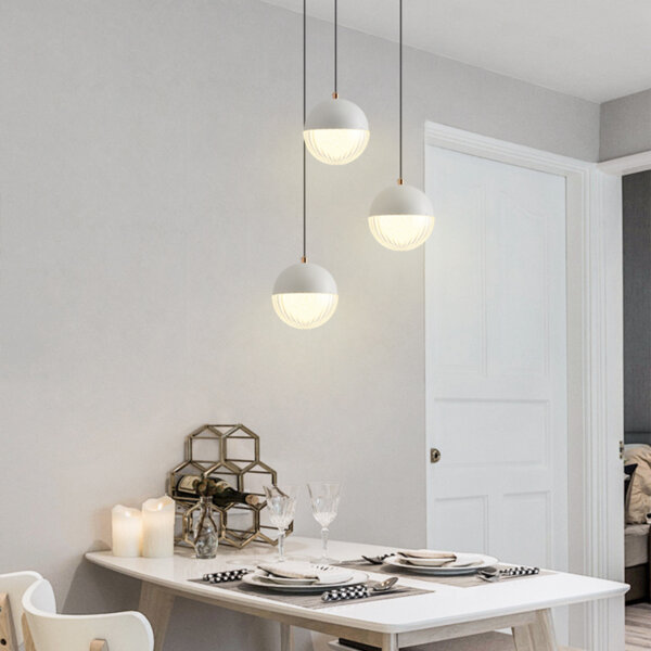 7W Acrylic Ball Pendant Lamp - 图片 8