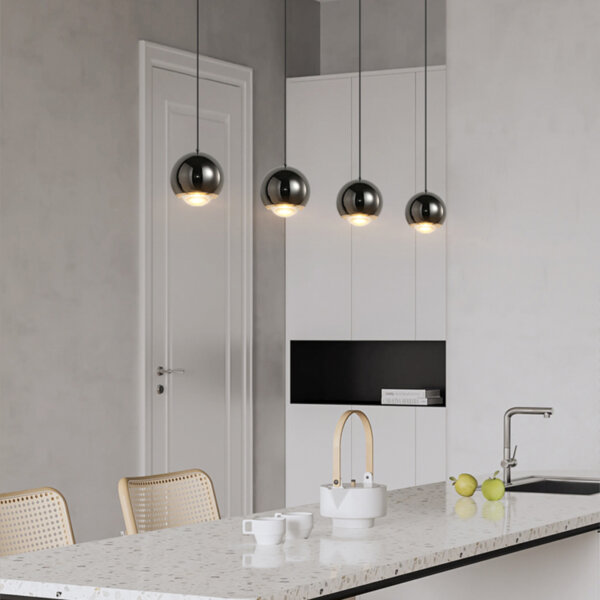 7W Adjustable Acrylic Pendant Lamp - 图片 8