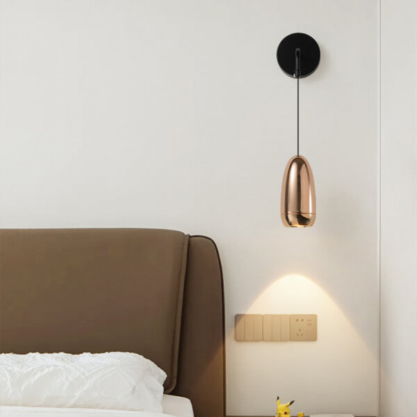 Cylinder Hovering Lift Small Wall Light - 图片 9
