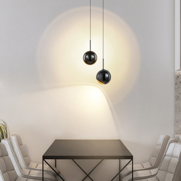 D10/12CM Lifting Aluminum Pendant Lamp - 图片 9