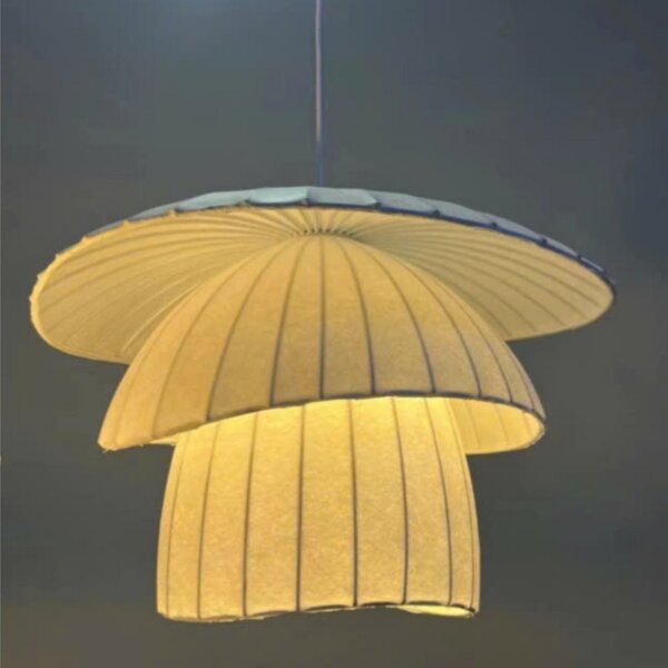 H30CM Warm White Silk Pendant Light