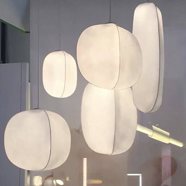 H68CM Carambola Silk Pendant Lamp - 图片 2