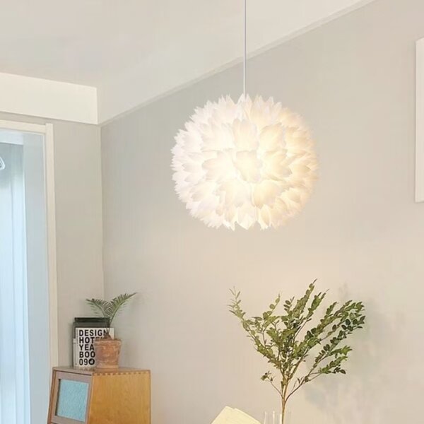 Acrylic Flower Pendant Lamp - 图片 2