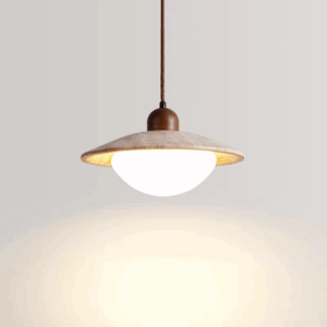 D25cm Travertine Stone Pendant Lamp