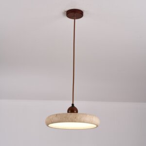 H13cm Natural Stone LED Pendant Light