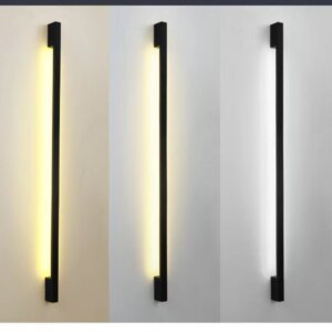 Iron Silicone LED Linear Wall Lamp