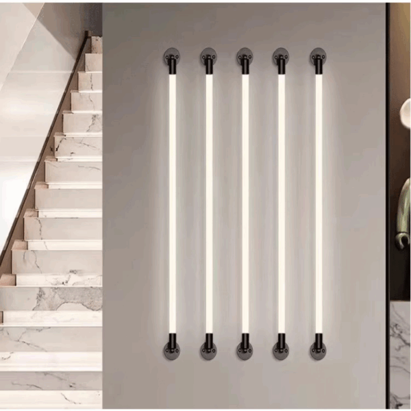 Black Copper LED Linear Wall Light