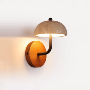D12cm Umbrella Stone LED Wall Lamp