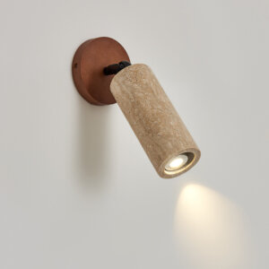 D6.5CM Stone Reading Wall Lamp