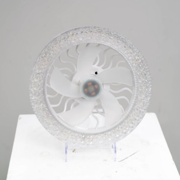 D23cm Acrylic Ceiling Fan Lamp
