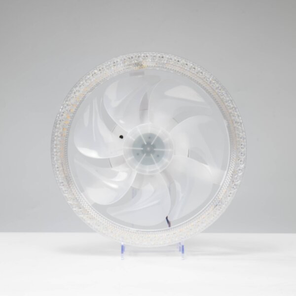D31cm Metal PC Ceiling Fan Light
