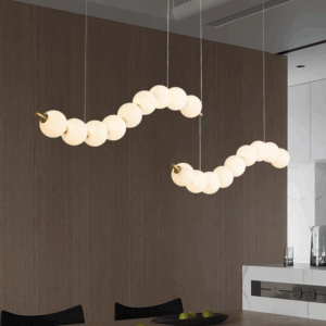 10-15 Heads PE Ball LED Pendant Lamp