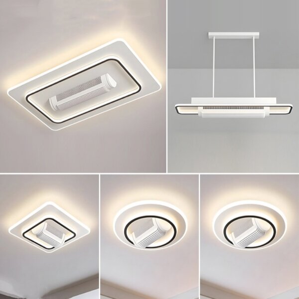 L105CM Rotated LED Ceiling Fan Light
