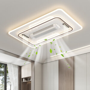 L105cm Remote Control Ceiling Fan Light