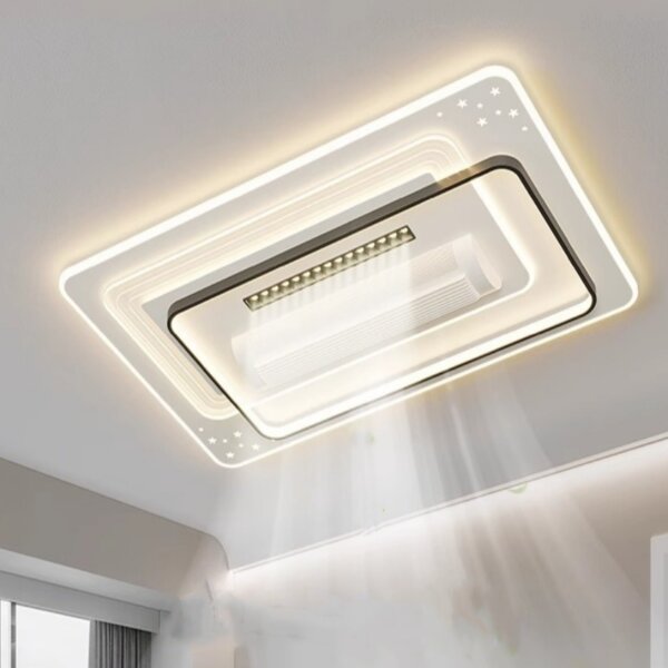50/120W Bladeless Ceiling Fan Light - 图片 2