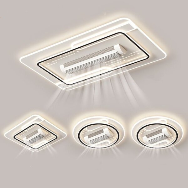 Acrylic LED Dimming Ceiling Fan Lamp