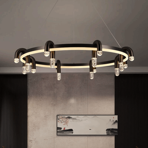 Aluminum Iron LED Pendant Lamp