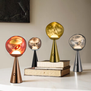8W Iron Acrylic Lava Table Lamp