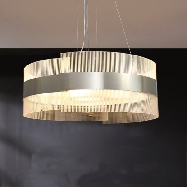 H28CM Golden Acrylic Stainless Steel Pendant Lamp