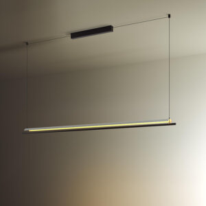 Linear Iron LED Pendant Lamp