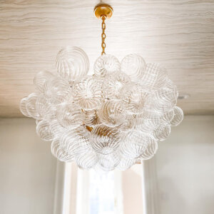 5-12 Heads Bubble Ball Glass Pendant Lamp