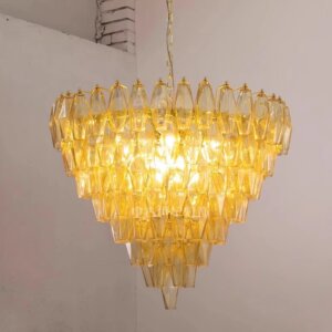 E14 Colourful Glass Pendant Light
