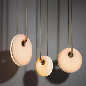 D35CM Creative Round LED Pendant Lamp