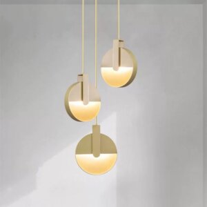 D28CM Iron Copper Pendant Light