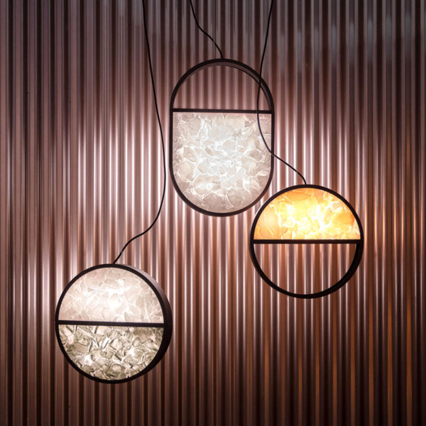H150CM Hardware Acrylic Pendant Lamp - 图片 2