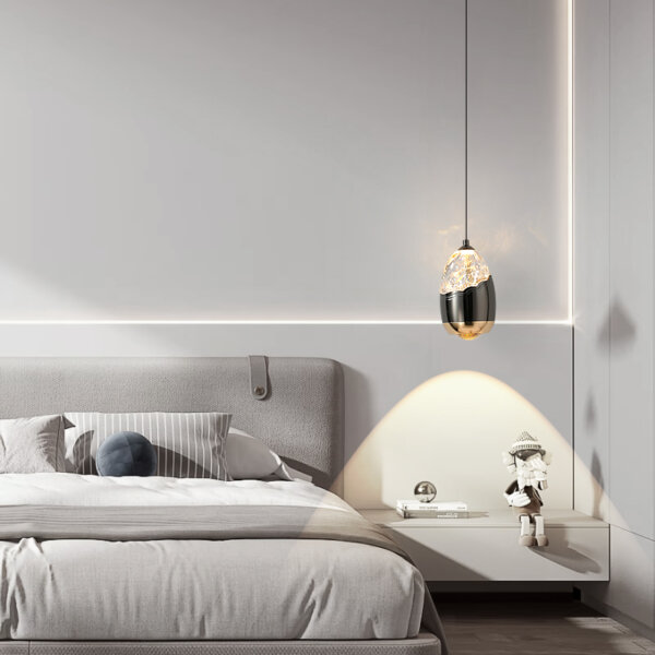 H17CM Aluminum Acrylic Pendant Light - 图片 2