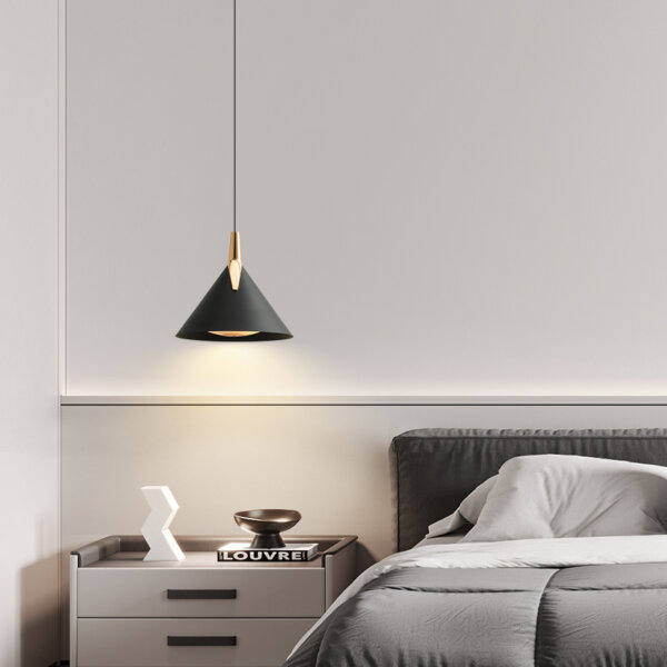 D18cm Aluminum LED Pendant Lamp - 图片 2