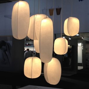 H68CM Carambola Silk Pendant Lamp