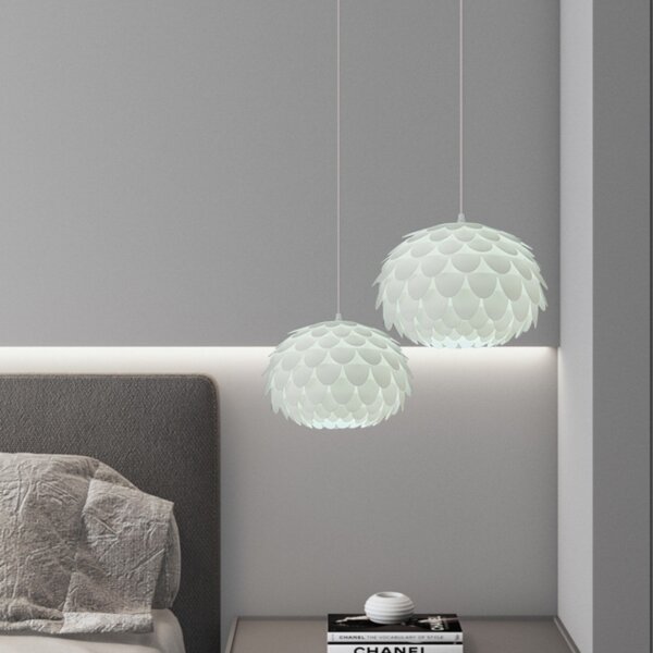 Fish Scale Acrylic Pendant Light - 图片 2