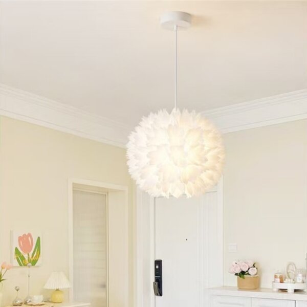 Acrylic Flower Pendant Lamp - 图片 3