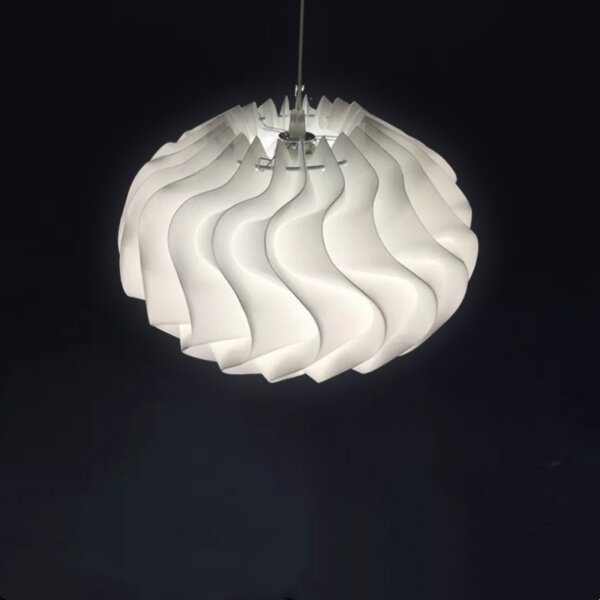 Lantern Acrylic Pendant Light - 图片 2
