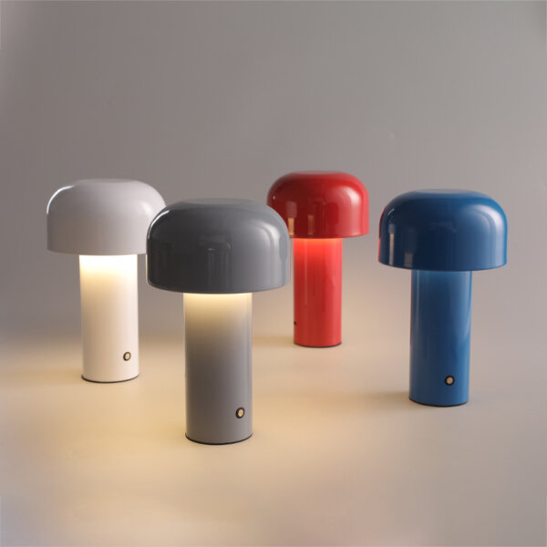 H21cm Mushroom Colourful Table Lamp - 图片 2