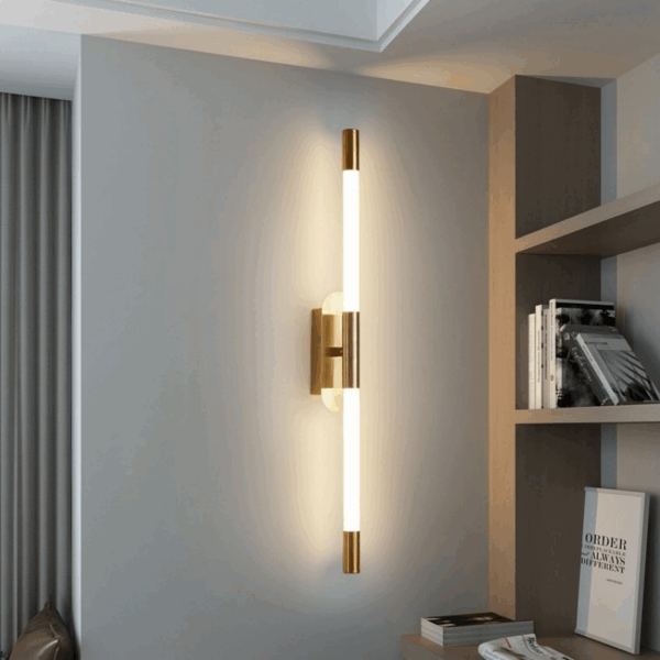 Copper LED Background Wall Light - 图片 2