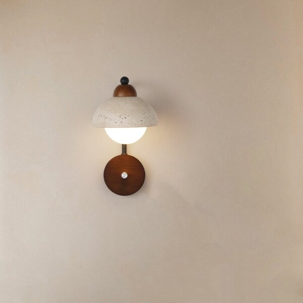G9 Yellow Cave Stone Wall Light - 图片 3