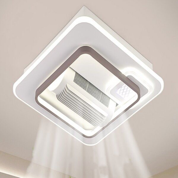 LED 60/150W Bladeless Ceiling Fan Lamp - 图片 2