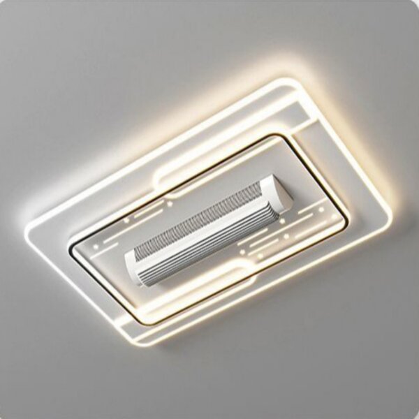 Acrylic LED Dimming Ceiling Fan Lamp - 图片 2