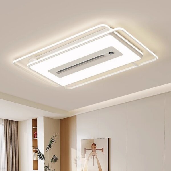 L110cm Iron Acrylic LED Ceiling Fan Lamp - 图片 2