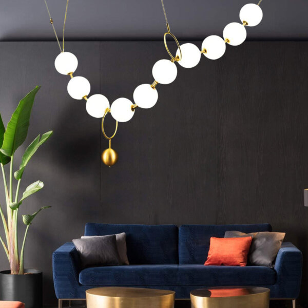 D130/220CM Aluminum PE Pendant Light - 图片 2
