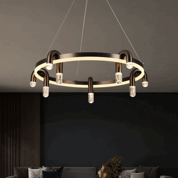 Aluminum Iron LED Pendant Lamp - 图片 2