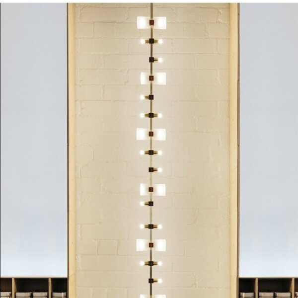 Stainless Steel Acrylic Long Pendant Light - 图片 3